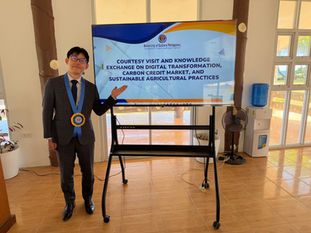 Kachium Co., Ltd. signs an MoU with the Univ. of Eastern Philippines on DX, carbon credits, and sustainable agriculture