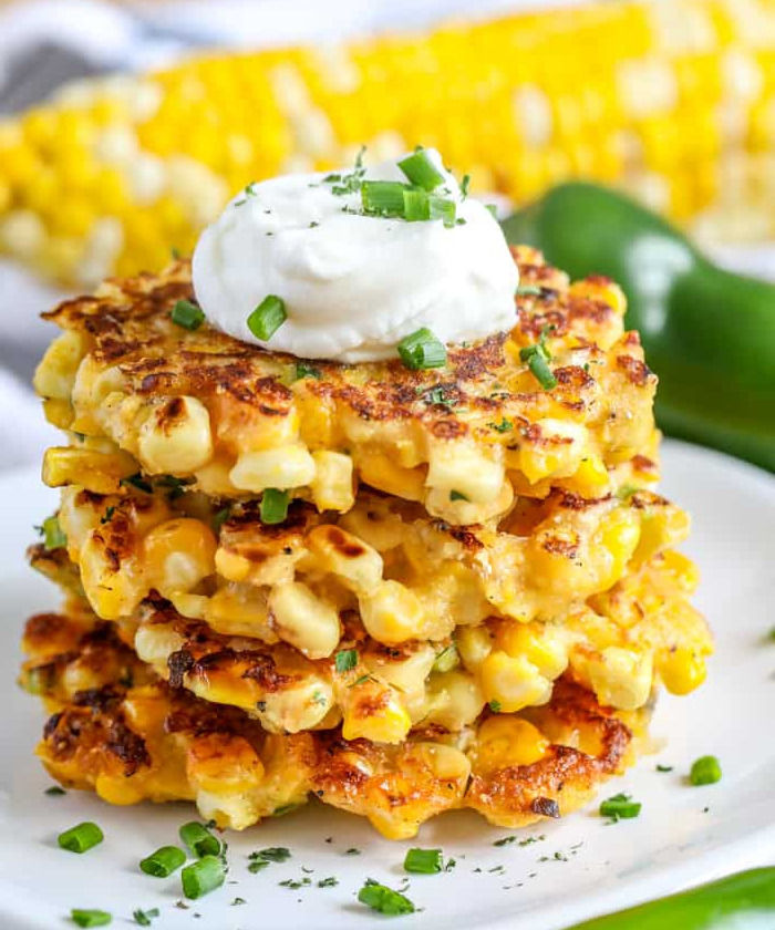 Mexican Street Corn Fritters