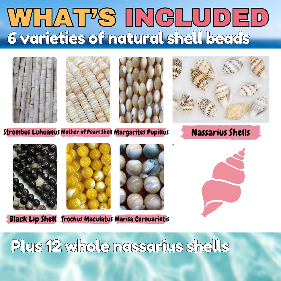 Thumbnail: Shell Beads for Jewellery Making