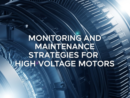 Monitoring and Maintenance Strategies for High Voltage Motors