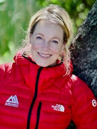 Dianette Wells, a mountain climber, is the author of The Space Between The Summit.