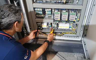 Power and control wiring installation for industrial automation systems