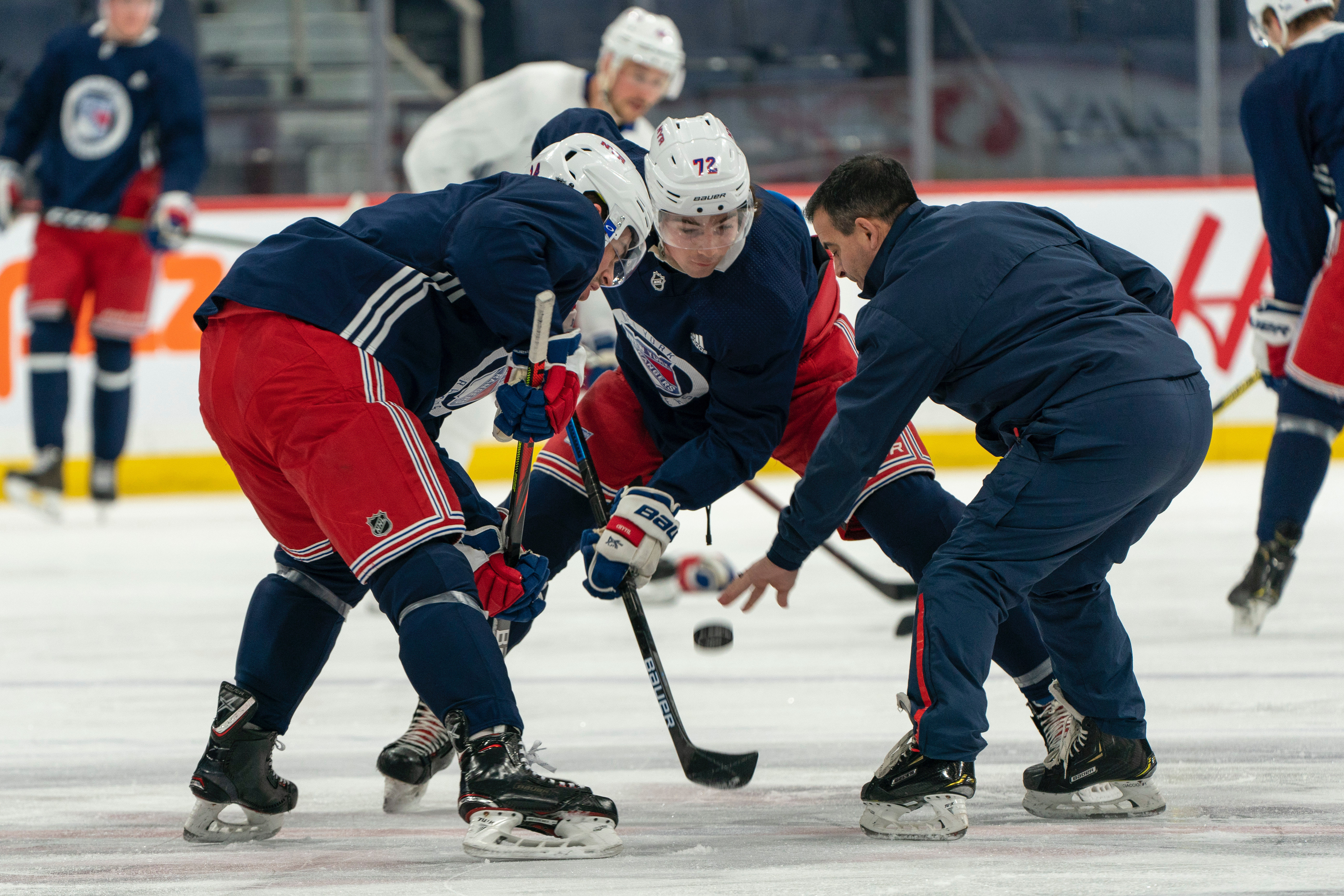 Original MC Hockey Skills Practice Like the Pros photograph