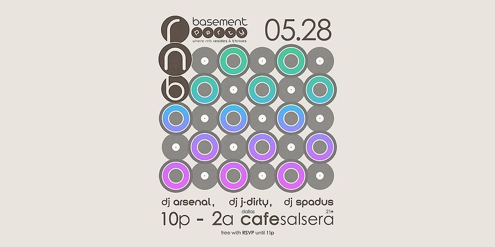 Cafe Salsera: RNB Basement Party