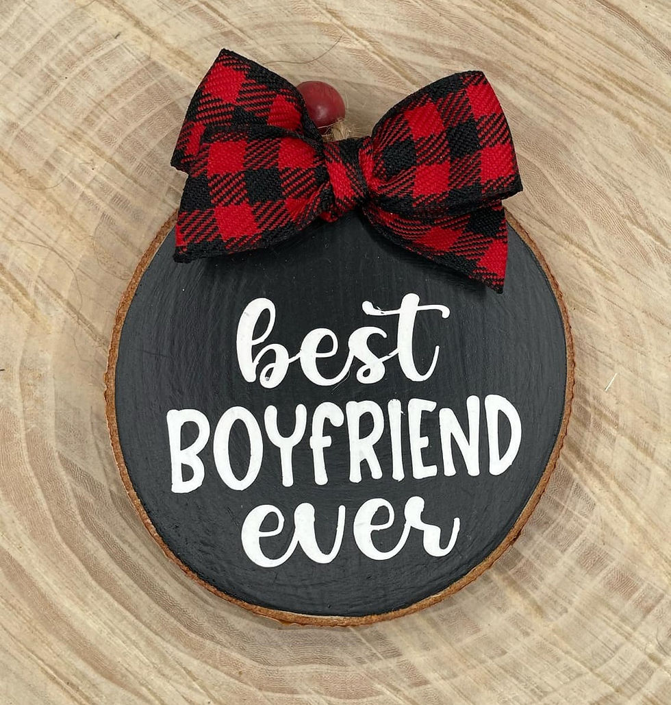 Best Boyfriend Ever ornament