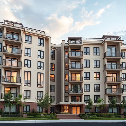 high end apartment complex