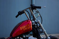 mean machines harley chopper