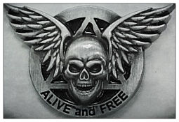 Alive-Free-Lapel-Pin