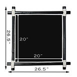 20X20 RFF BLW BLACK BG