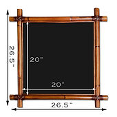 20X20 RFF BW BLACK BG