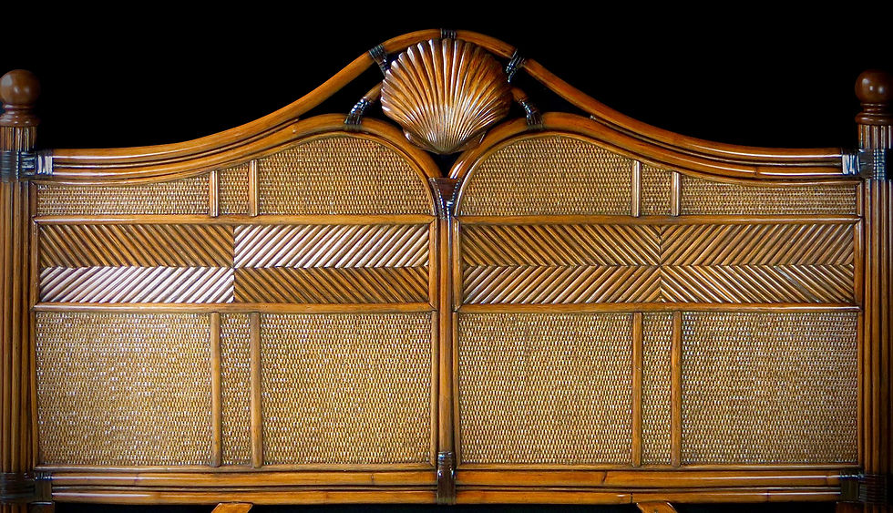 Thumbnail: Shell Isle Queen Headboard - Brown