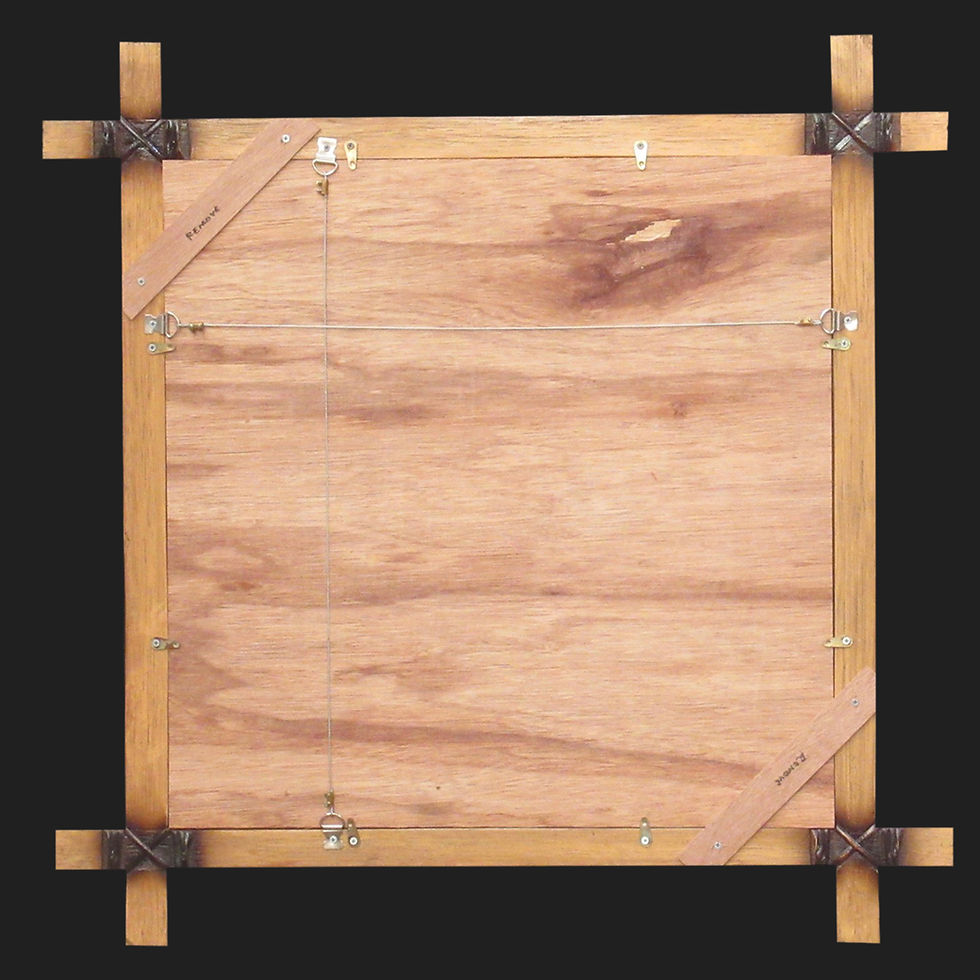Thumbnail: 20X20 RAIN FOREST FRAME IN BROWN FINISH (RFF-20X20-AB)