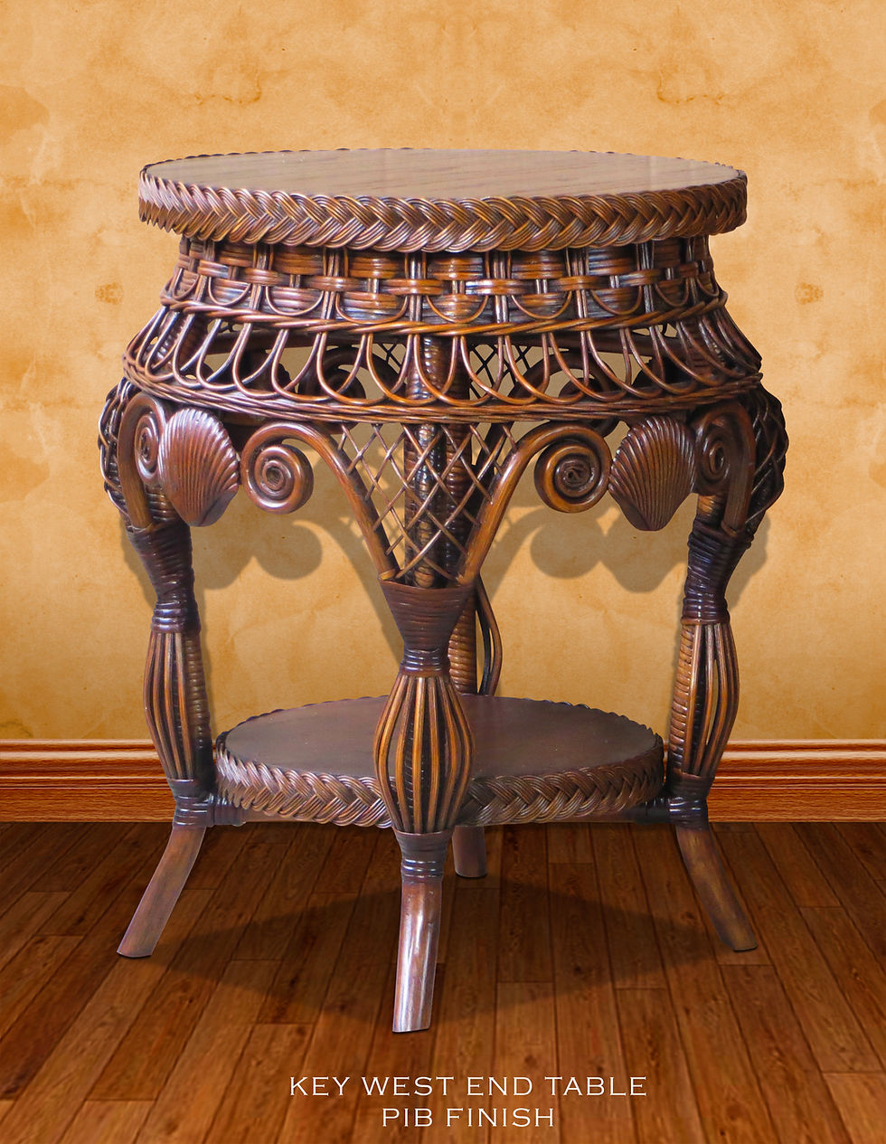 Thumbnail: Key West End Table - Brown - Vintage Coastal Style Accessories