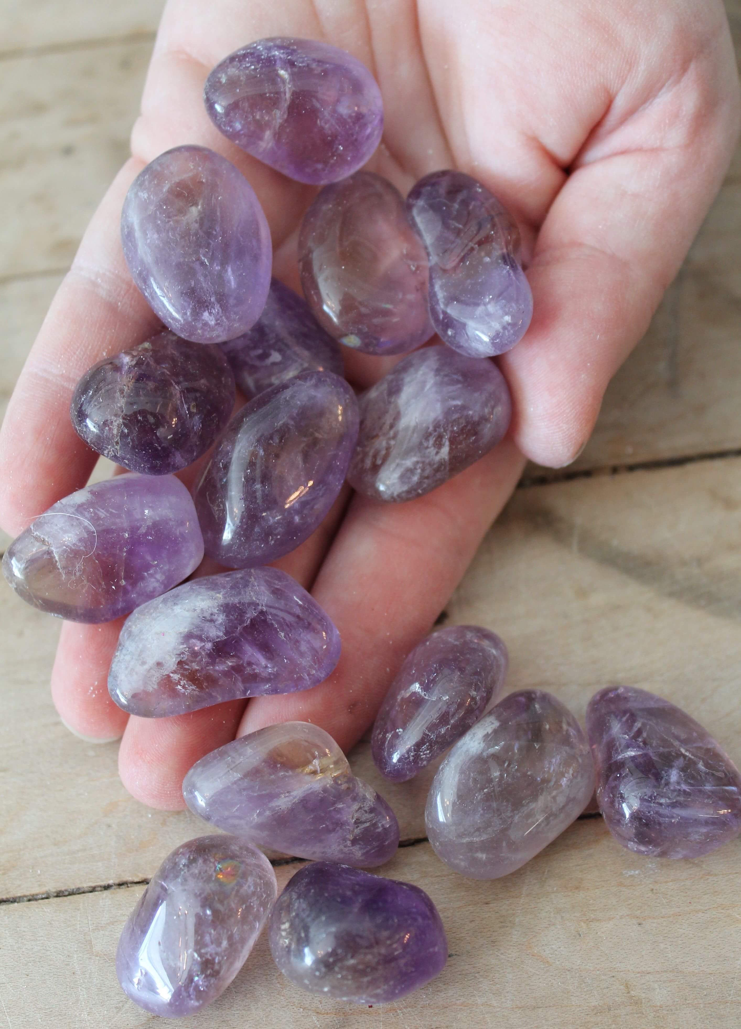 Amethyst stones