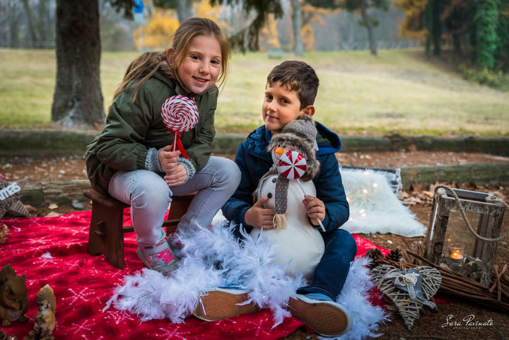 A tema || Claudia&Luca **Mini sessione natalizia outdoor**