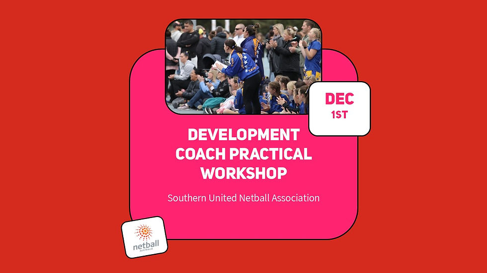 Coaches Development Course Practical Workshop