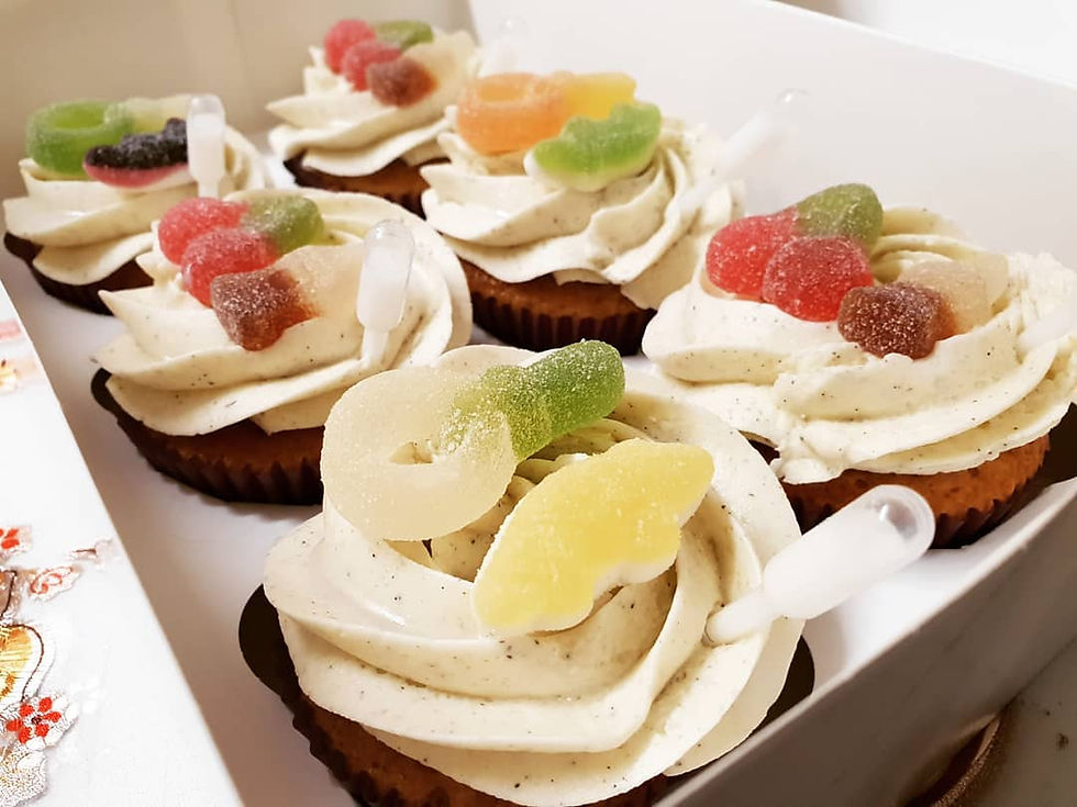 Pina colda haribo cupcakes 3