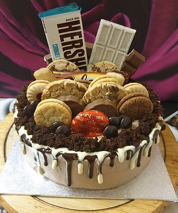 Chocolate Cake w Chocolate Buttercream, 