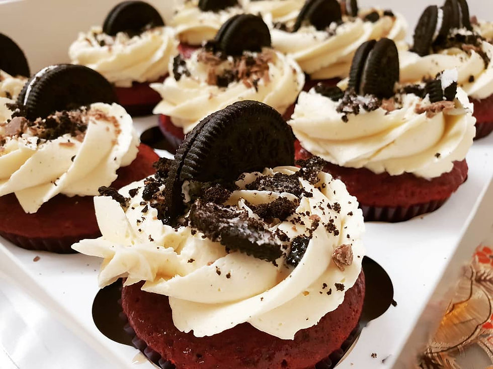 Oreo Red Velvet Cupcakes 4