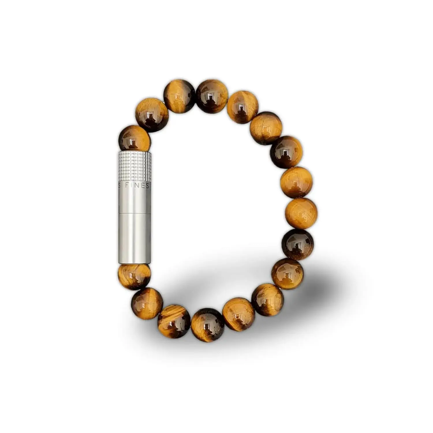 LES FINES LAMES Punch Bracelet - Tiger Eye