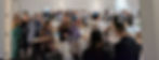 NOMADIKA barista perspective from behind the mobile espresso cart serving guests at a Toronto corporate event