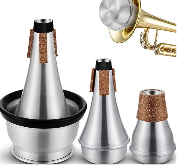 Set of various Trumpet Mutes, demonstrating this blog's topic