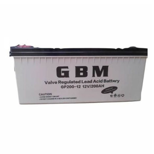 GBM 200AH 12V Deep Cycle Battery (Nigeria) SolarKobo