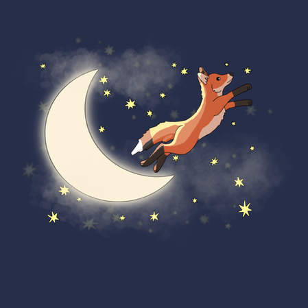 'The Secret Magic of Foxes' - Flying collection