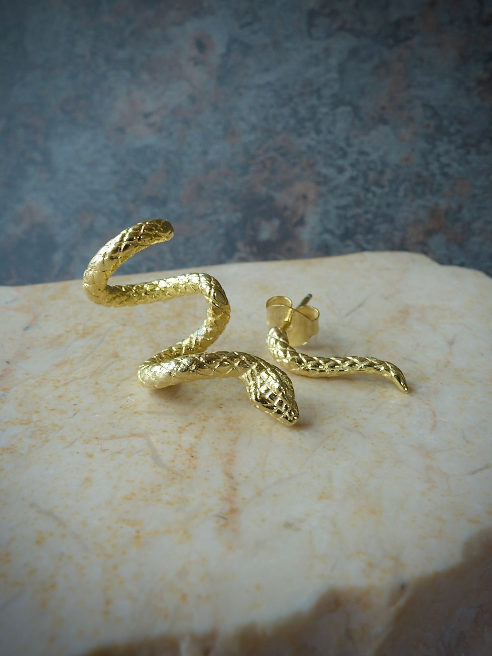 Thumbnail: Snake Ear Cuff — 18k Gold Fill, One-of-a-Kind