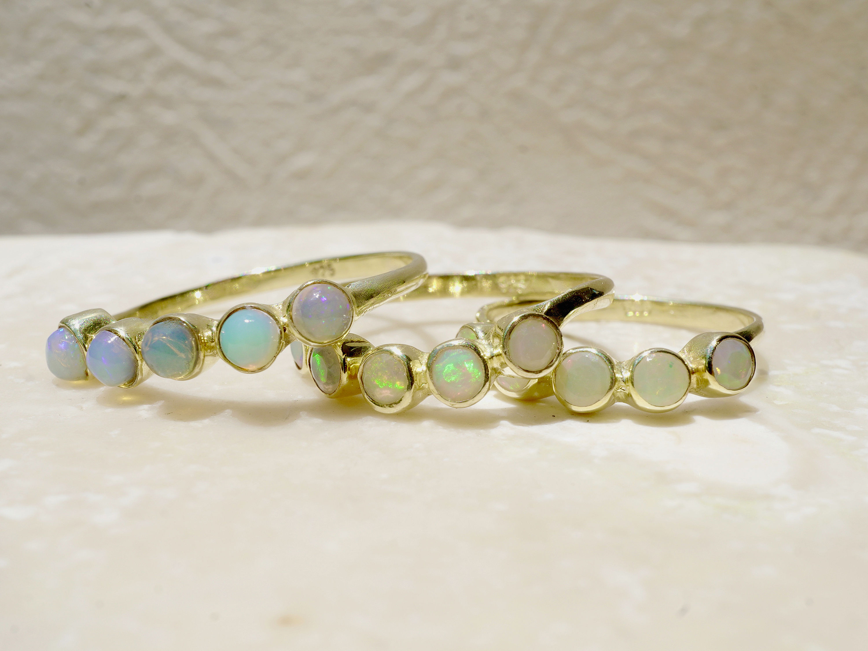Opal Stars Ring