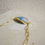 Thumbnail: Paperclip Opal Bracelet GOLD