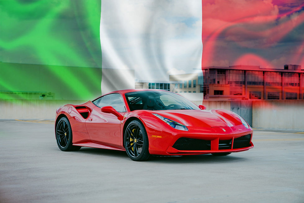 Ferrari 488 GTB Red