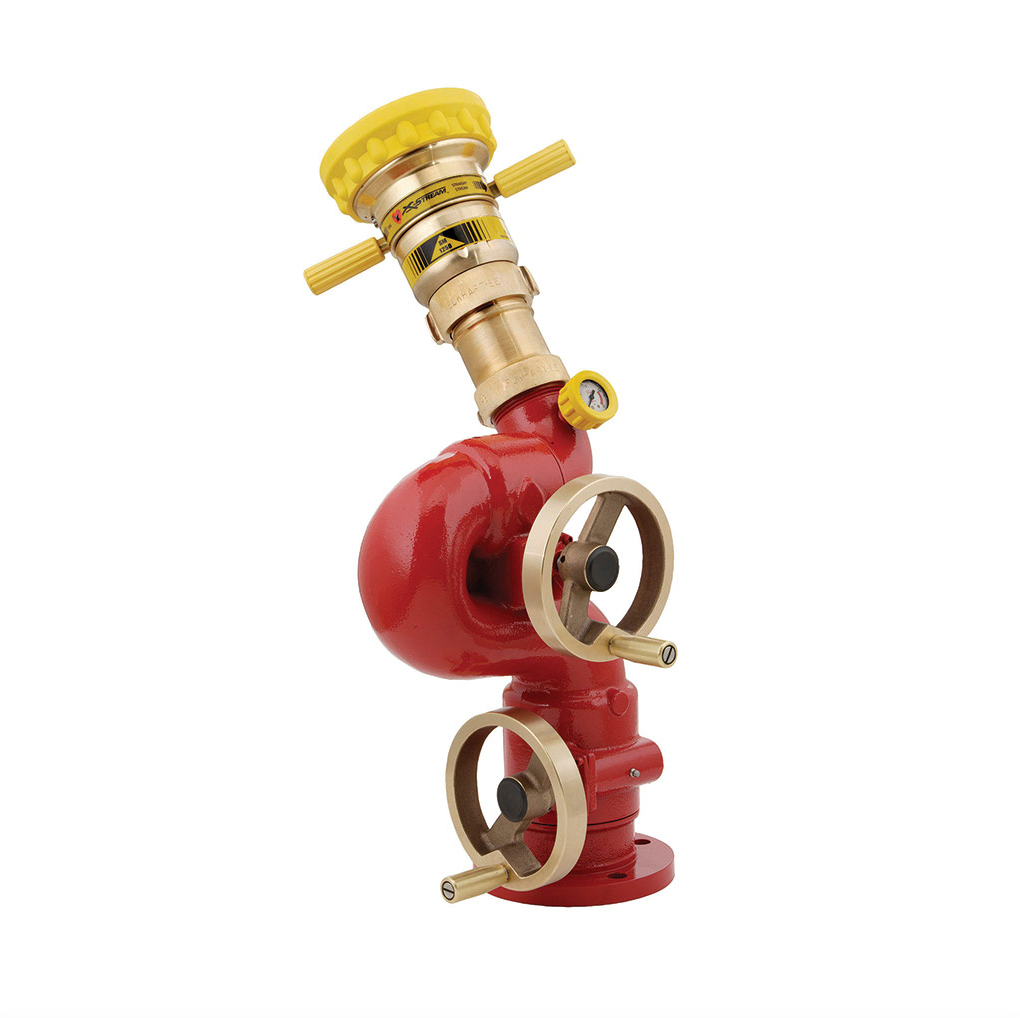 Elkhart Brass 8593-03 Dual Hand Wheel Monitor