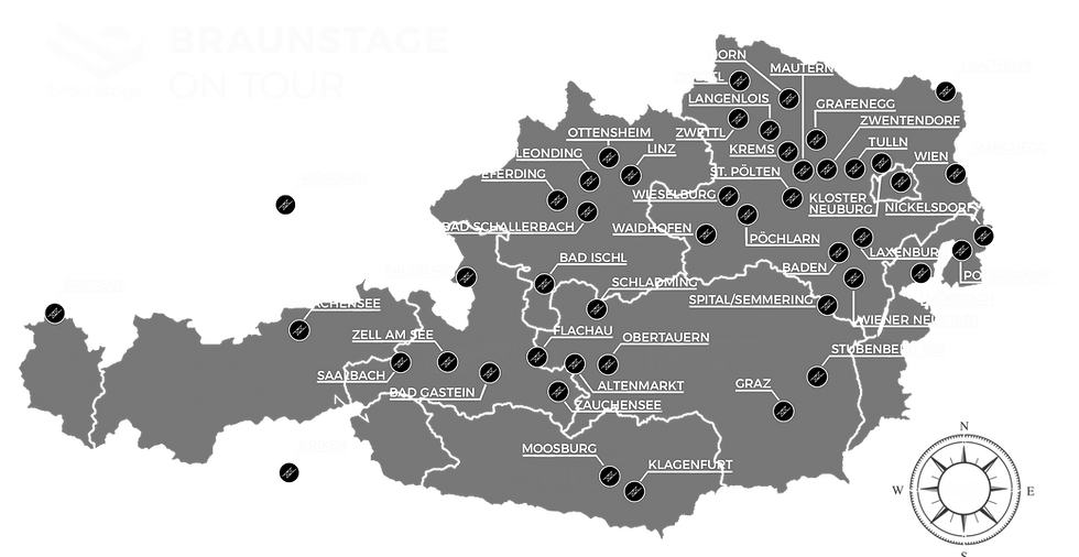 Braunstage Österreichkarte