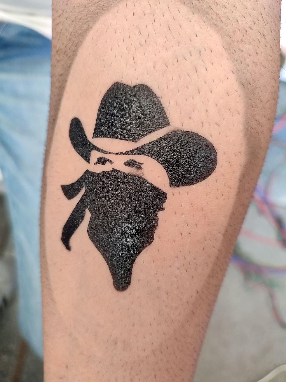 Bandit Temporary Tattoo