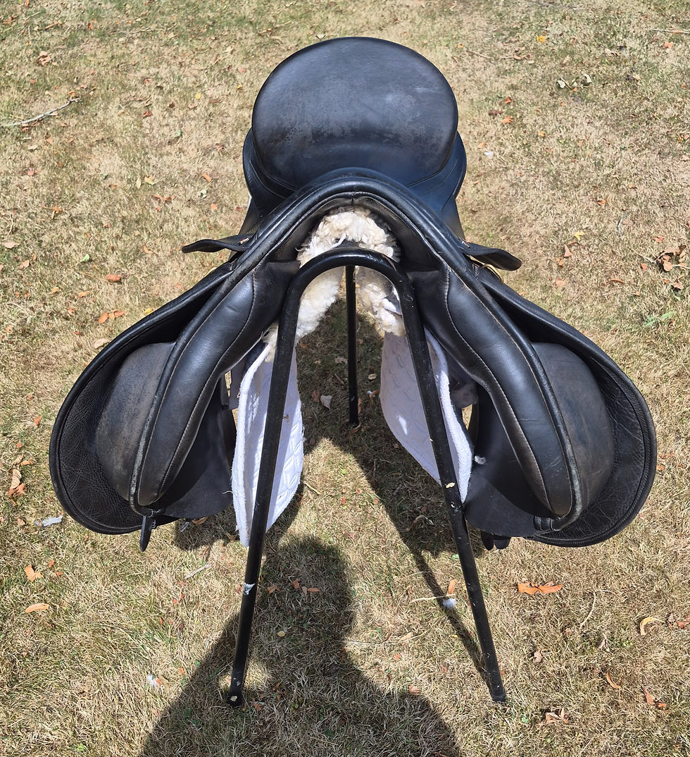 Thumbnail: 17 .5 Albion Gp saddle wide black K2