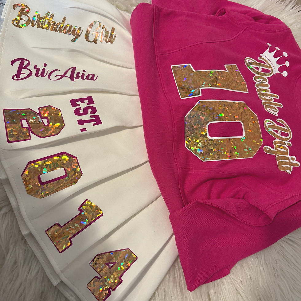 Thumbnail: Birthday Pleated Skirt Set 