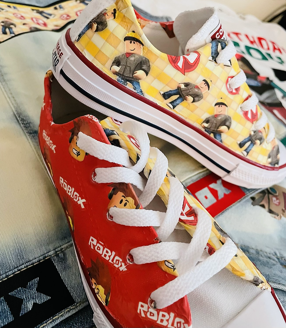 Thumbnail: Custom "Skinned" Converse
