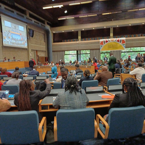 Young World Federalists at the 2024 UN Civil Society Conference in Nairobi