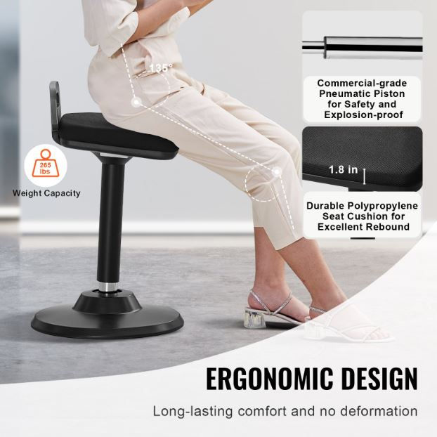 Minijatura: Aktivna stolica podesiva po visini s ručkom