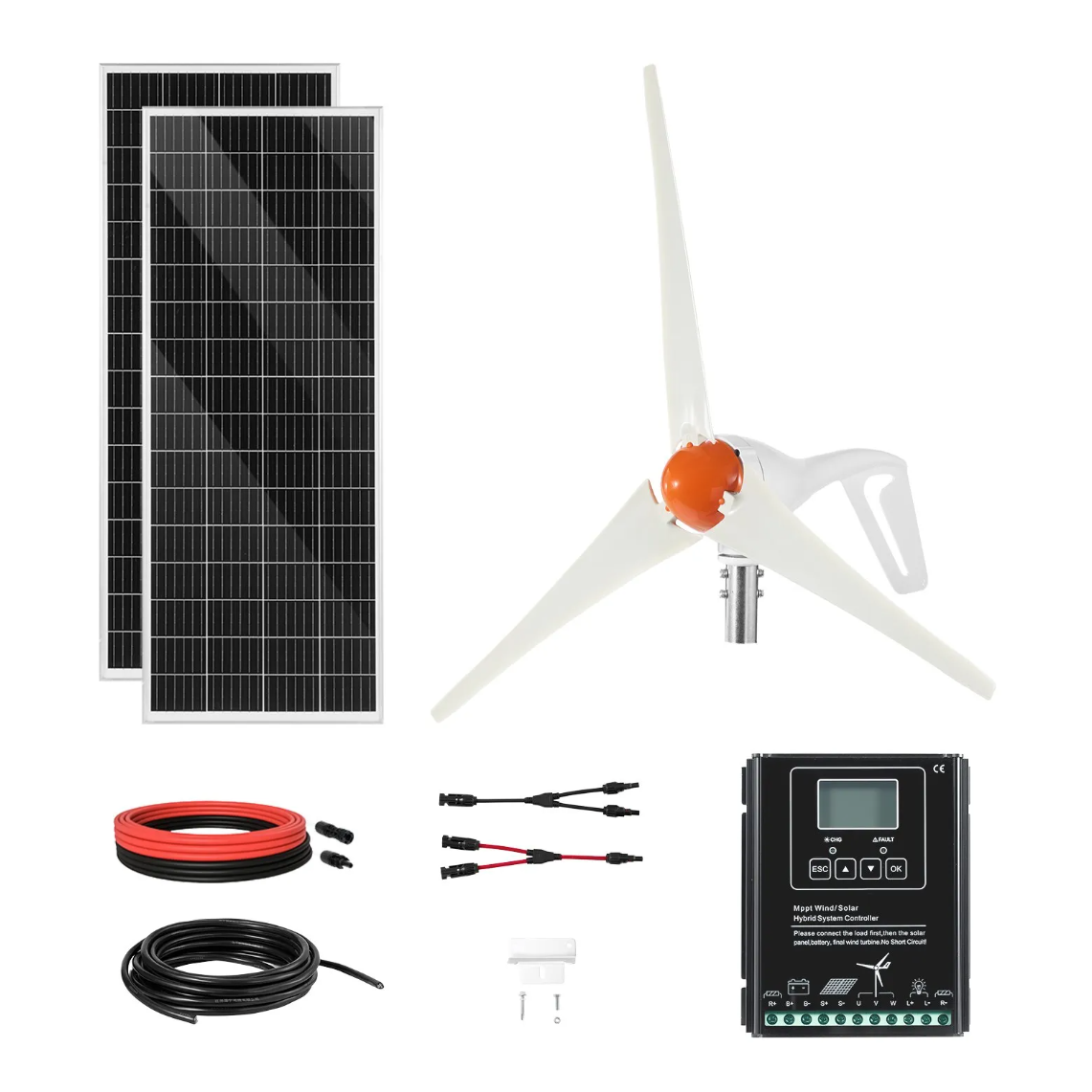 Komplet solarne vjetroelektrane od 12 V i 400 W