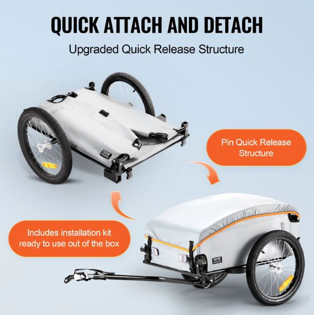 Minijatura: Teretna prikolica za bicikl