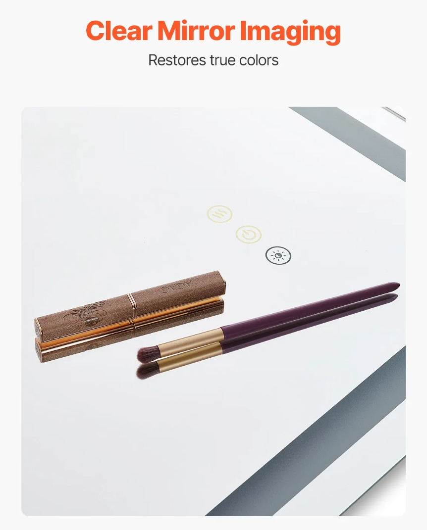 Minijatura: LED ogledalo za kupaonicu 50 x 70 cm