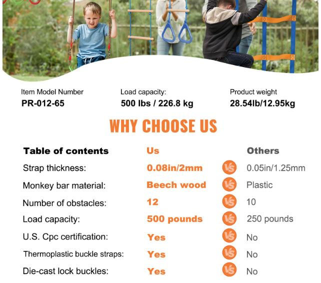 Minijatura: Ninja poligon s preprekama - 12 prepreka