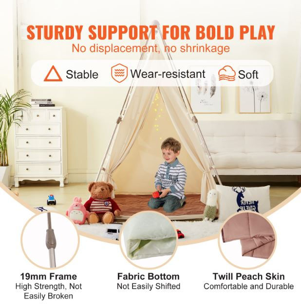 Minijatura: Teepee šator za djecu