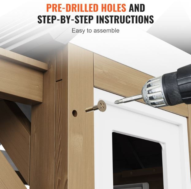 Minijatura: Drvena kućica za igru ​​na otvorenom