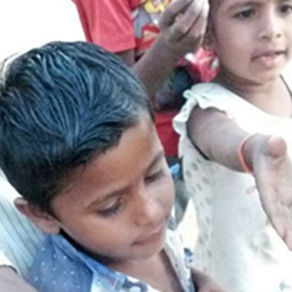 Jatin spends time with kids