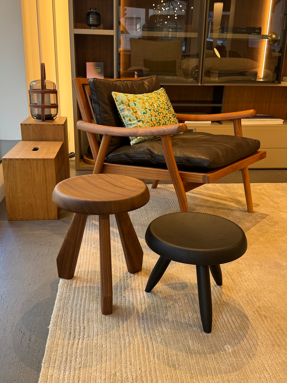 TABOURETS MERIBEL ET BERGER - CASSINA