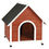 Thumbnail: Nantucket Dog House (L), Brown/White