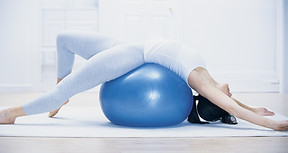 Pilates avec balle